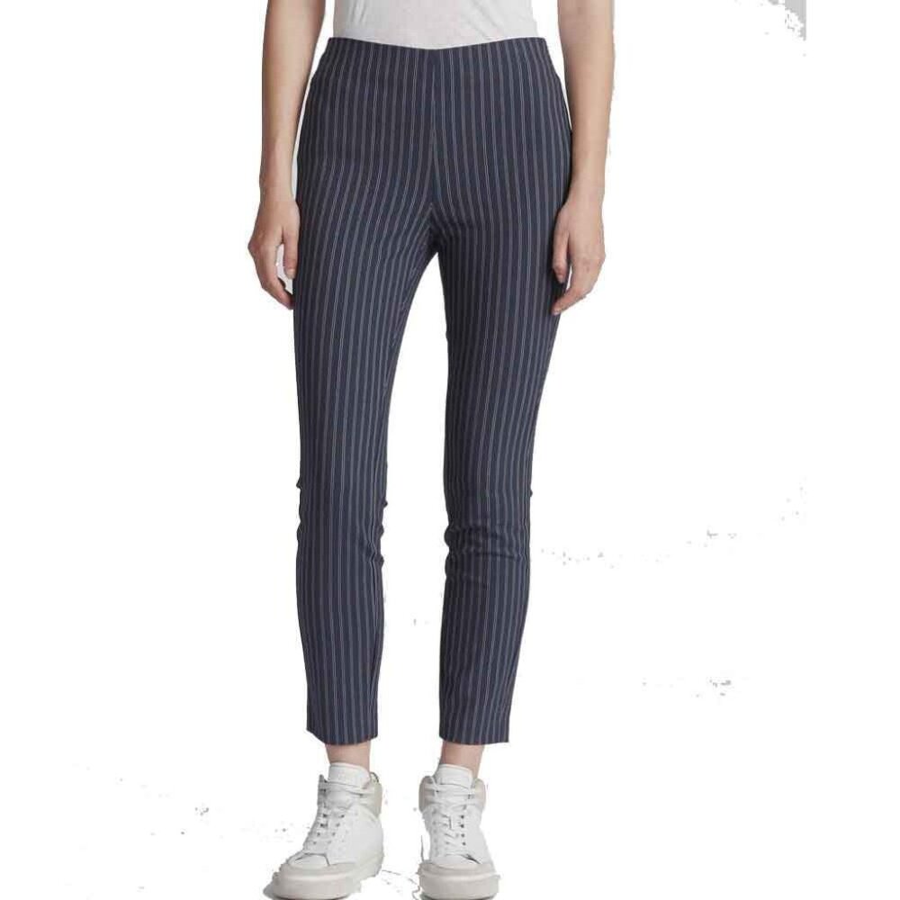 Rag and Bone Navy Blue Simone Pinstripe Pants